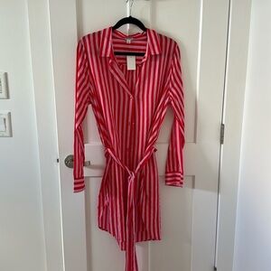 J. Crew Button Down Long Sleeve Dress